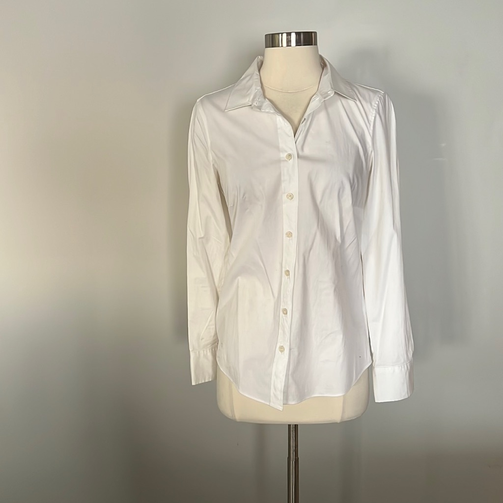 Jcrew White Button Down